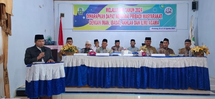 Ketua MPU Aceh Hadiri Pembukaan PKU Simeulue 2024