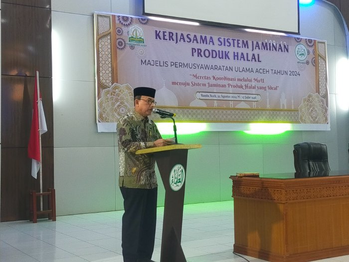 Abon Muhib Buka Kegiatan Kerjasama Sistem Jaminan Produk Halal