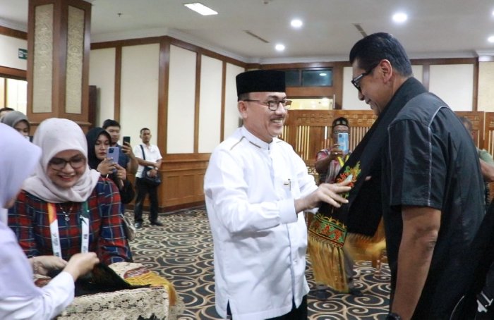 Wakil Ketua MPU Aceh Sambut Pj Gubernur Papua Selatan