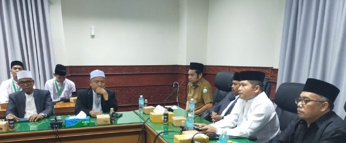Abu Faisal Sambut Kunjungan OL Peserta PKU MPU Aceh Barat